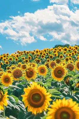 向日葵向阳鲜花摄影图 向日葵向阳鲜花摄影图