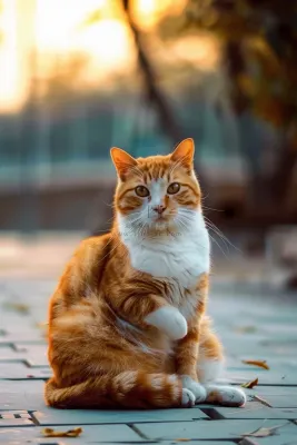 猫咪宠物猫可爱动物摄影图