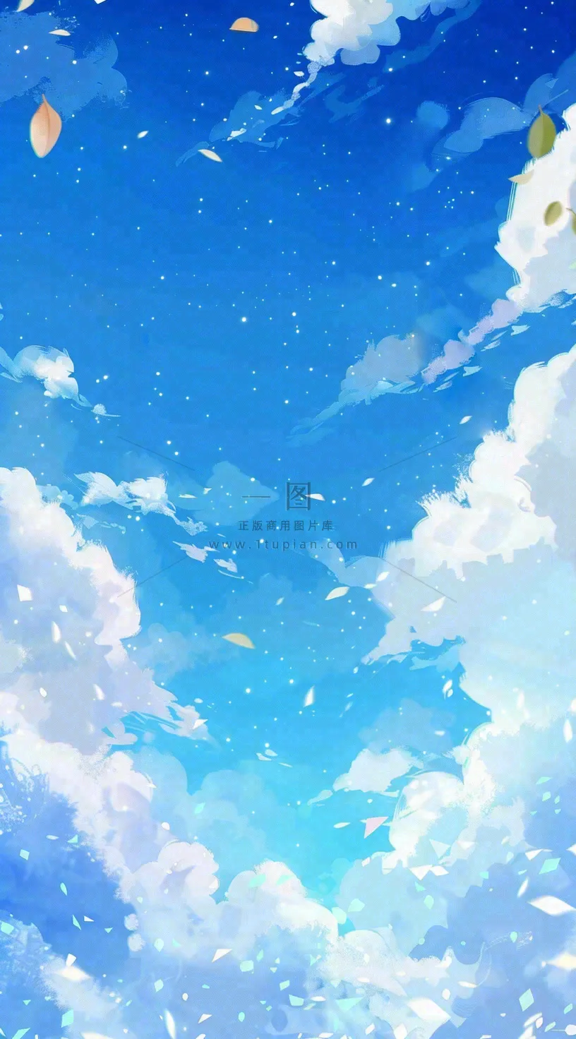 学生毕业季考试青春插画背景