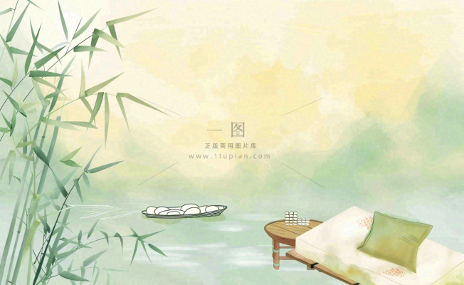 中国风古风山水画泛舟山竹青山清明端午时节清雅国画水墨画插画背景 中国风古风山水画泛舟山竹青山清明端午时节清雅国画水墨画插画背景