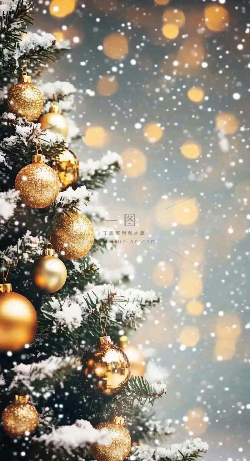 平安夜圣诞节背景