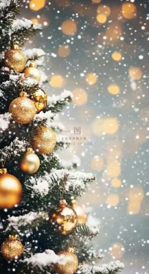 平安夜圣诞节背景