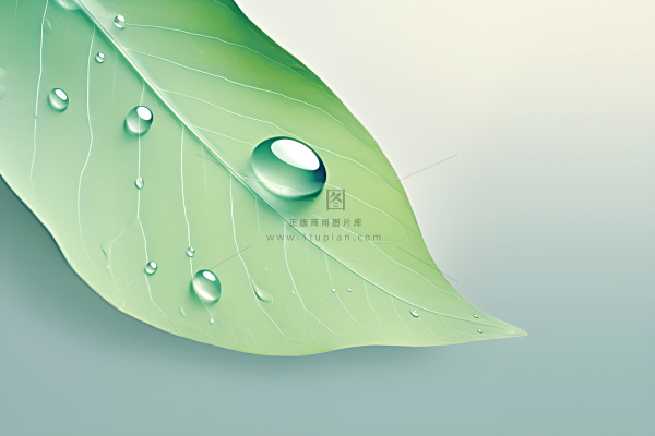 简约清新渐变黄绿色树叶纹理背景 简约清新渐变黄绿色树叶纹理背景