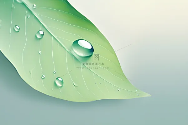 简约清新渐变黄绿色树叶纹理背景 简约清新渐变黄绿色树叶纹理背景