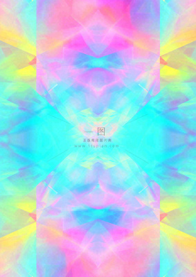 彩色奇幻光影效果质感背景