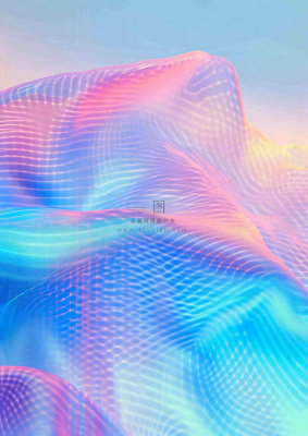 彩色奇幻光影效果质感背景