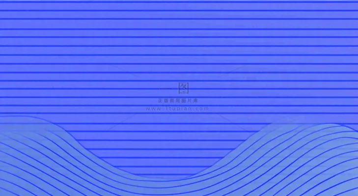 条纹蓝色渐变简约背景