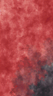 红色水墨纸质背景材质