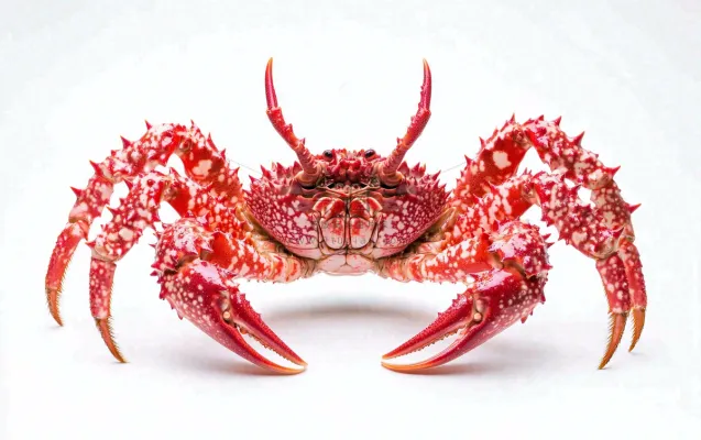 螃蟹海鲜摄影图