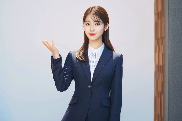 商务职业女性摄影图