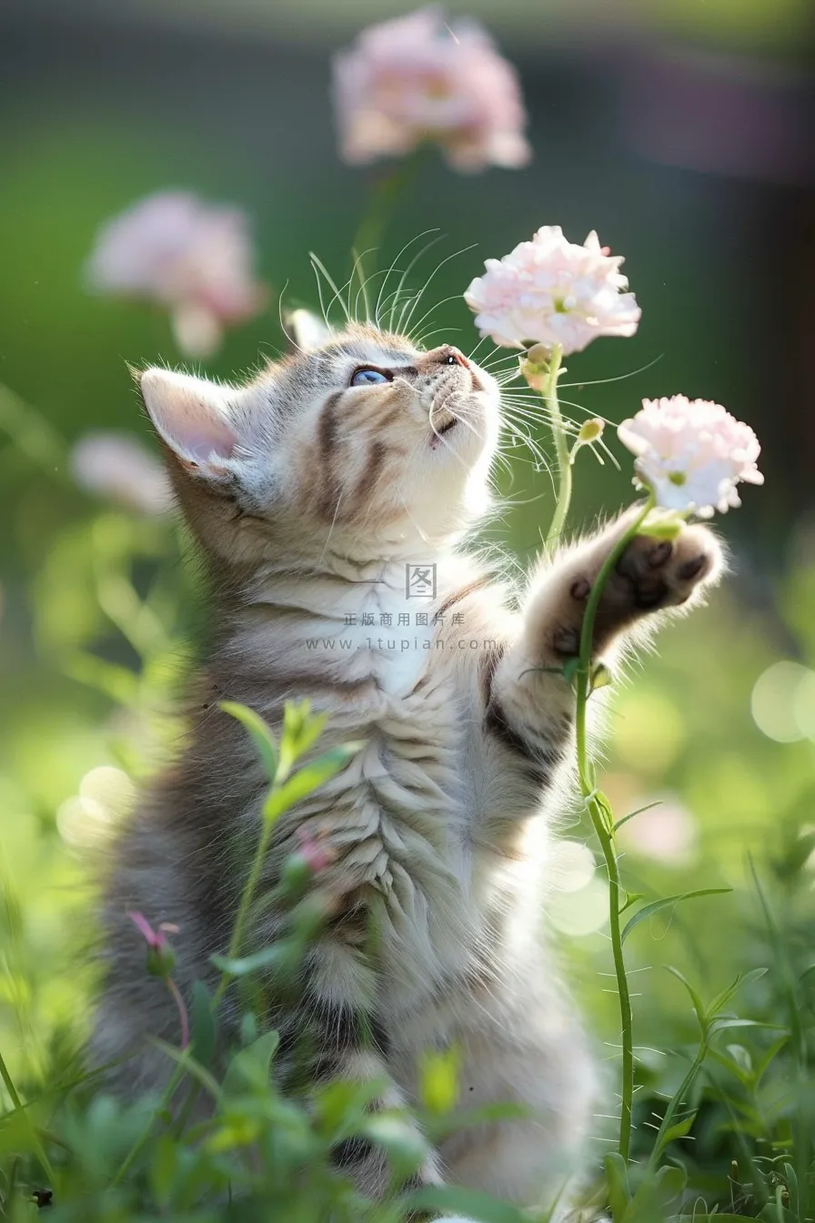 猫咪宠物猫可爱动物摄影图