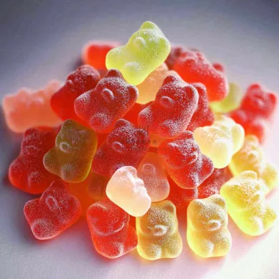 软糖糖果甜蜜美食摄影图