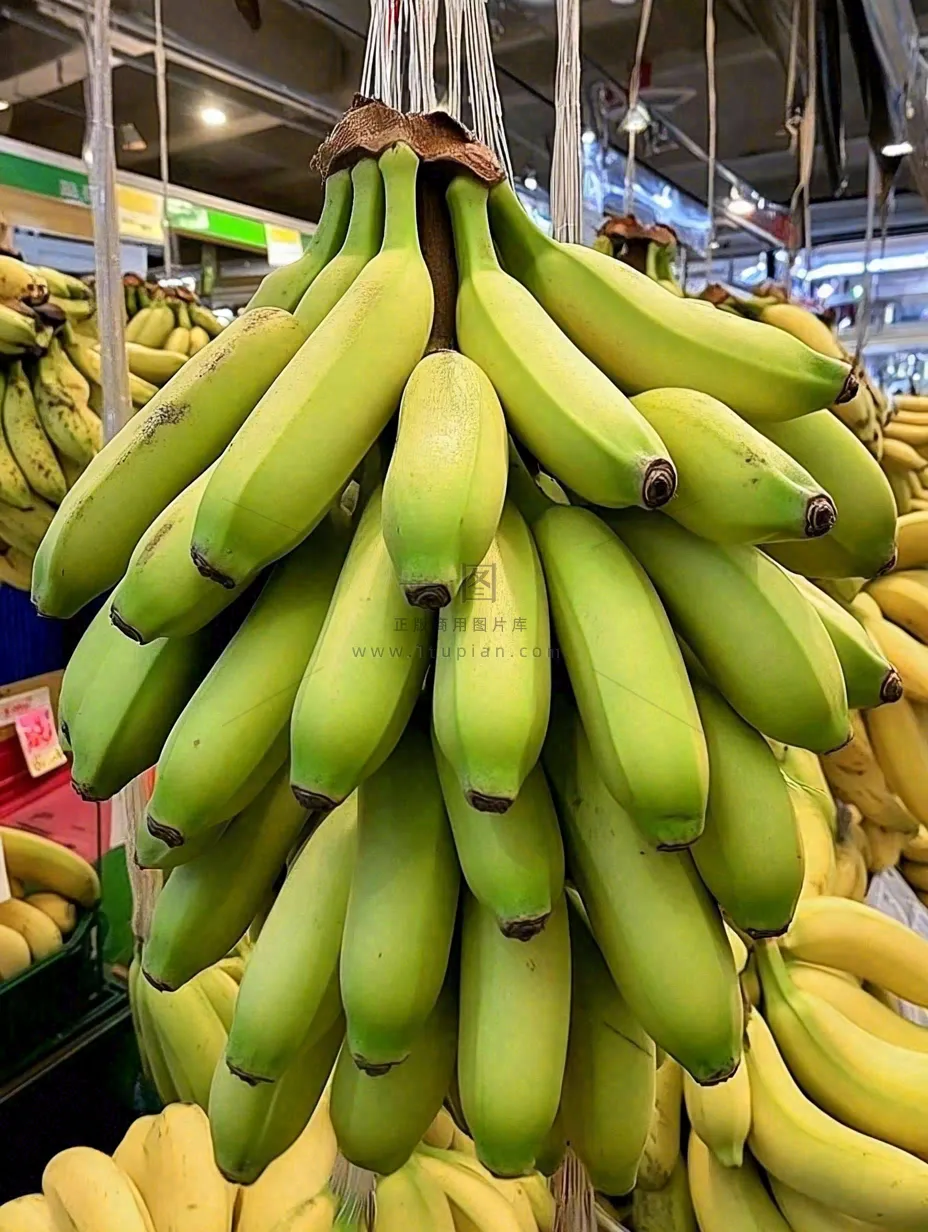 香蕉成熟水果摄影图