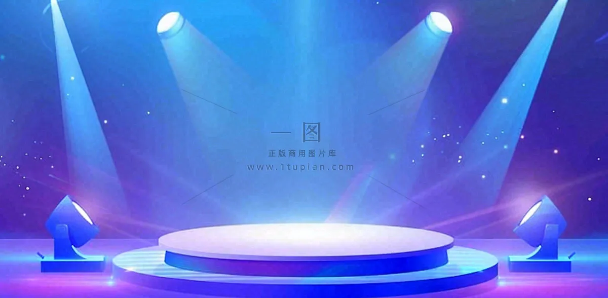 数码科技线光几何背景