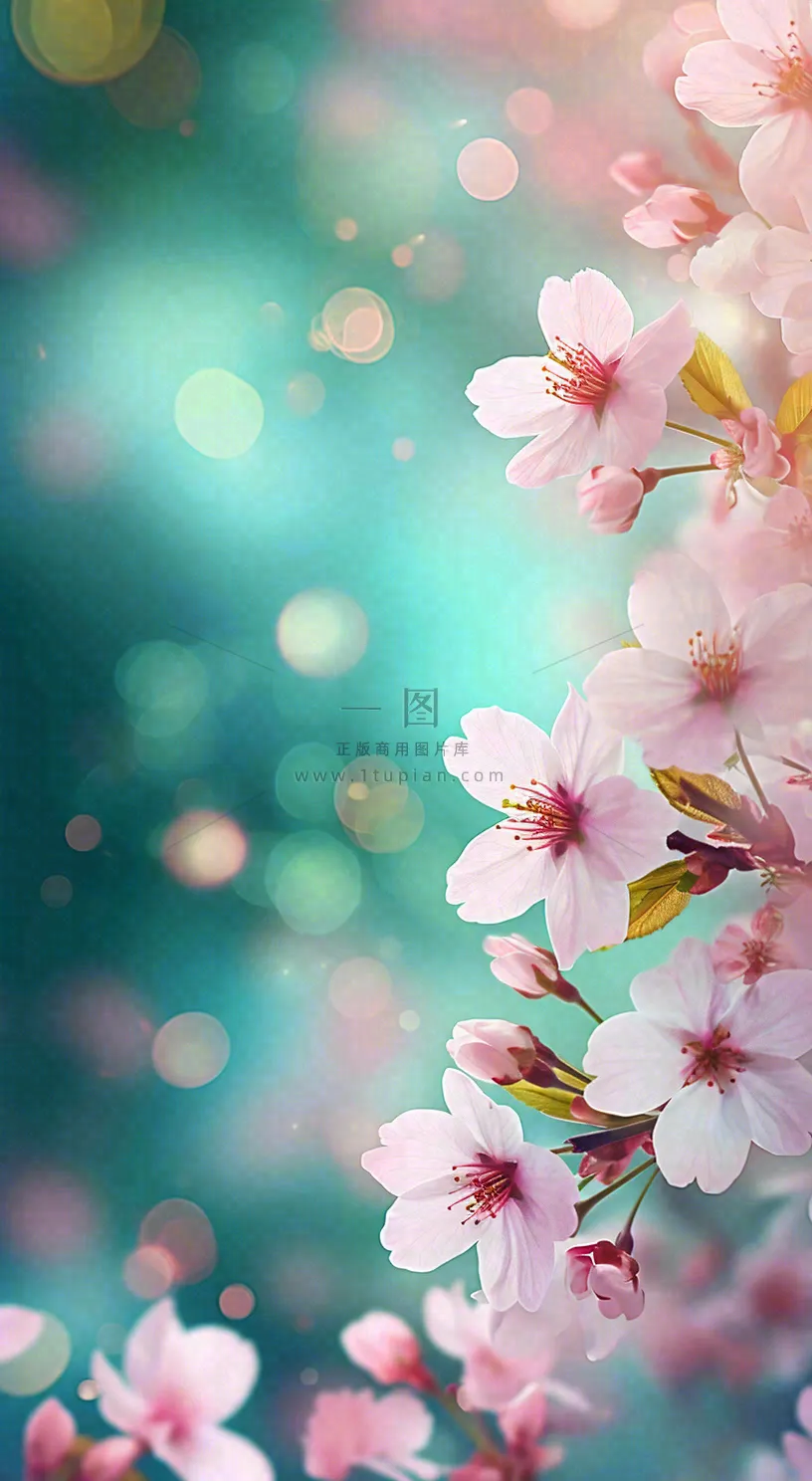 春天唯美清新白色鲜花樱花，文艺新鲜浪漫情人节摄影图