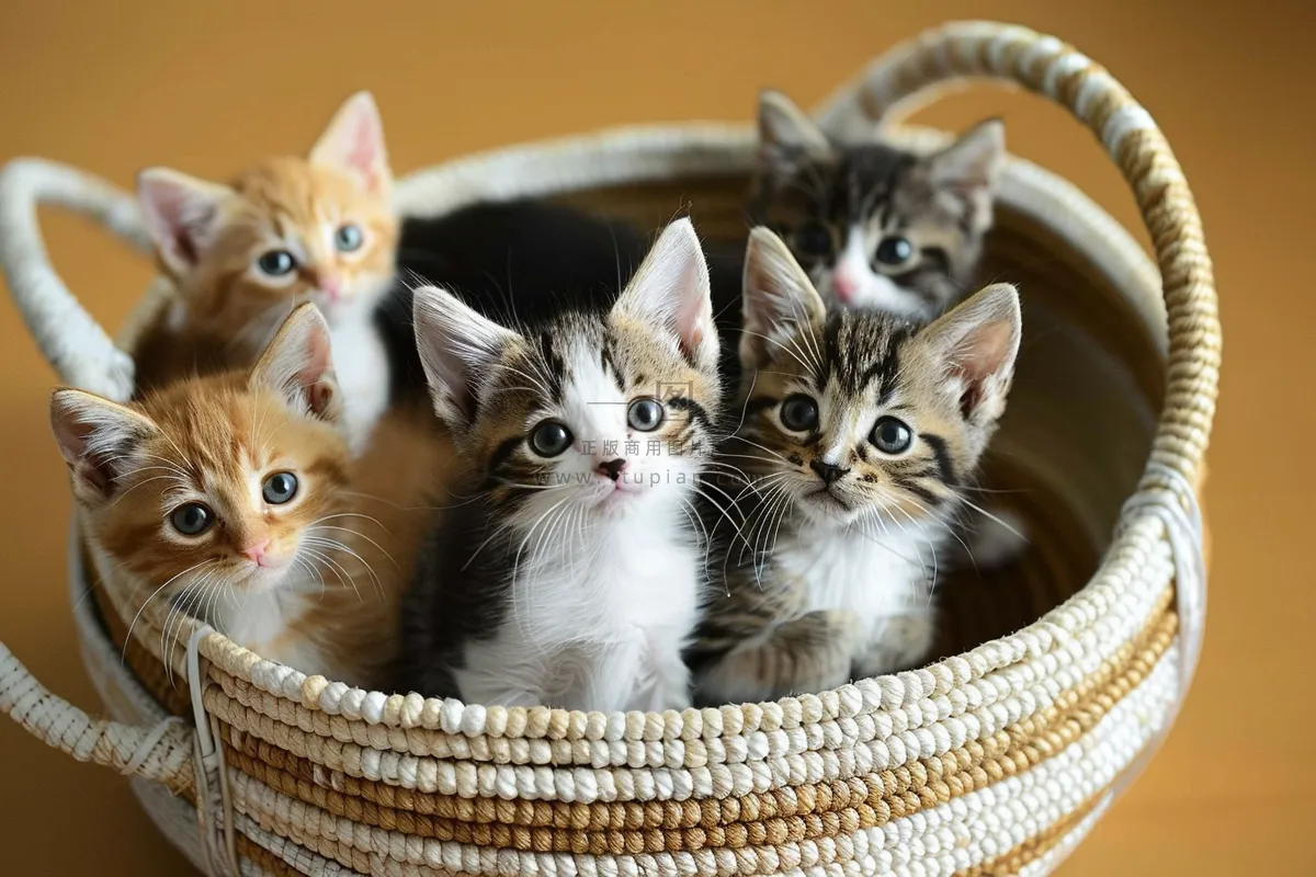 猫咪宠物猫可爱动物摄影图