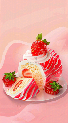 面包蛋糕甜点美食背景