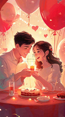 甜蜜情人节情侣爱情陪伴,爱心520温馨 甜蜜情人节情侣爱情陪伴,爱心520温馨