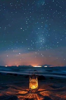 晚安温馨励志摄影图