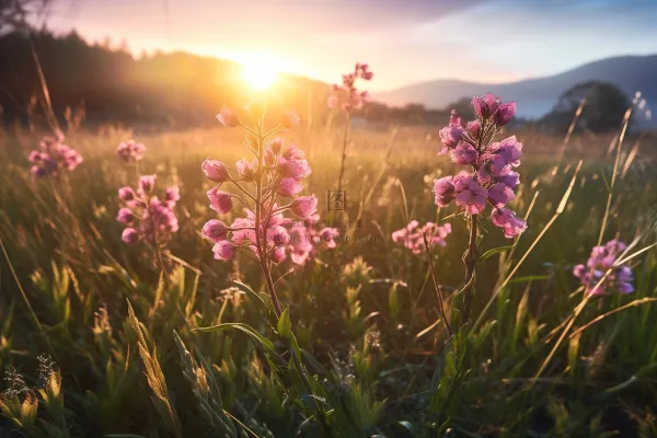 花朵绿叶草丛森林阳光大自然摄影海报素材背景 花朵绿叶草丛森林阳光大自然摄影海报素材背景