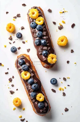 巧克力面包蛋糕美食摄影图 巧克力面包蛋糕美食摄影图