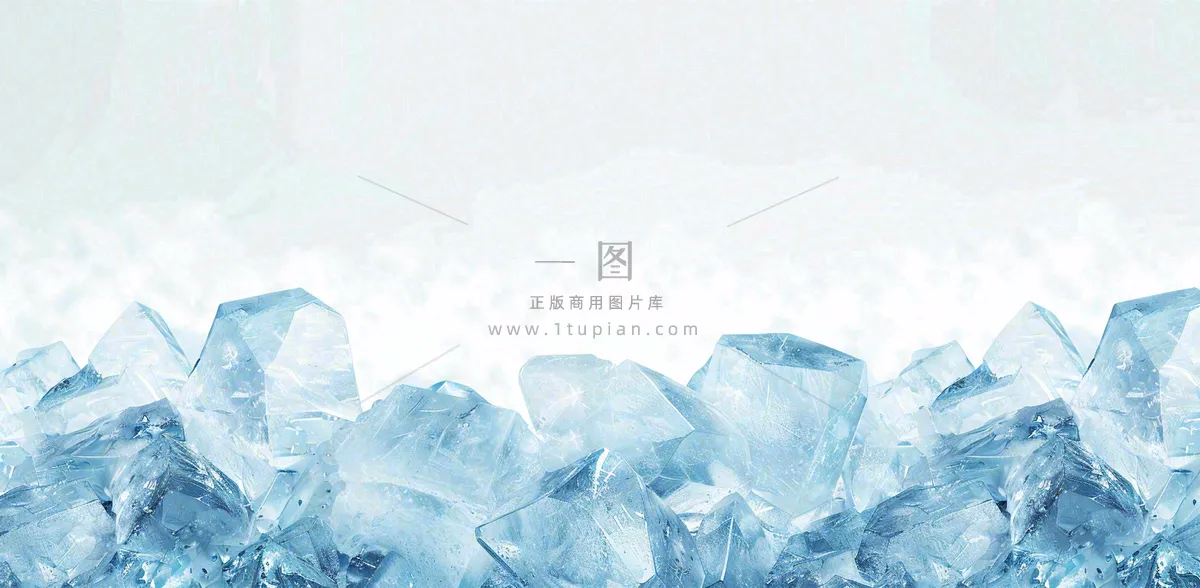 冰冻预警暴雪预警通知公告背景