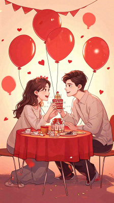 甜蜜情人节情侣爱情陪伴,爱心520温馨 甜蜜情人节情侣爱情陪伴,爱心520温馨