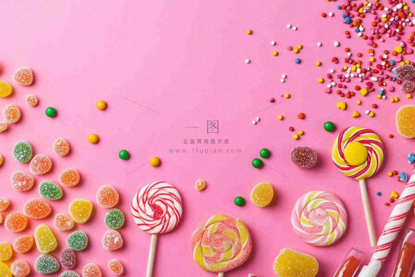美味的糖果甜蜜摄影图