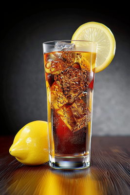 冰柠乐汽水饮料摄影图