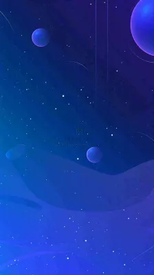 蓝紫色渐变星空科幻简约背景 蓝紫色渐变星空科幻简约背景