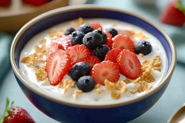 水果酸奶下午茶饮品摄影图 水果酸奶下午茶饮品摄影图