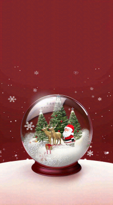 圣诞节卡通插画背景 圣诞节卡通插画背景