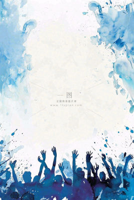 学生毕业季考试青春插画背景