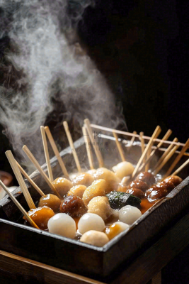 美味关东煮清汤麻辣烫美食摄影图