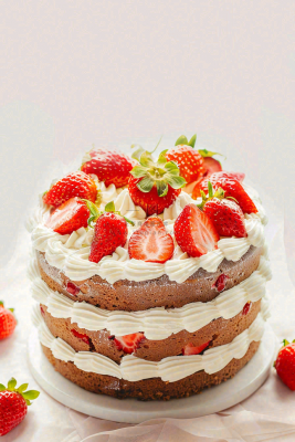 面包蛋糕甜点美食摄影图