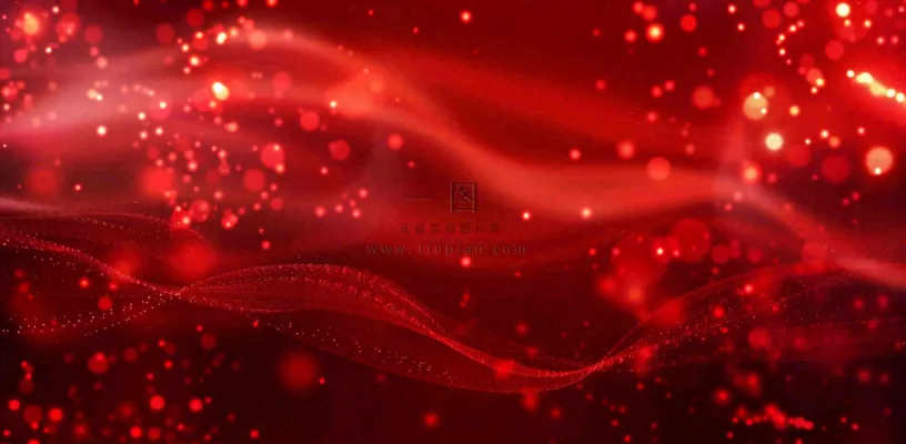 红色金光闪耀亮片线性喜庆元旦背景 红色金光闪耀亮片线性喜庆元旦背景