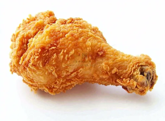炸鸡腿炸鸡美食摄影图