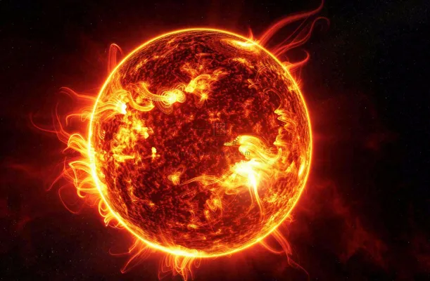 高温预警通知公告背景 高温预警通知公告背景