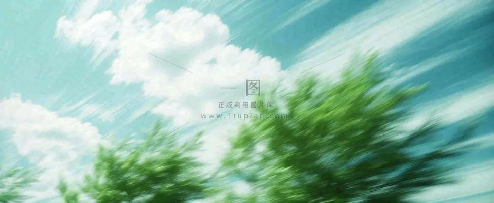 高山模糊绿树植物光影，大自然摄影图