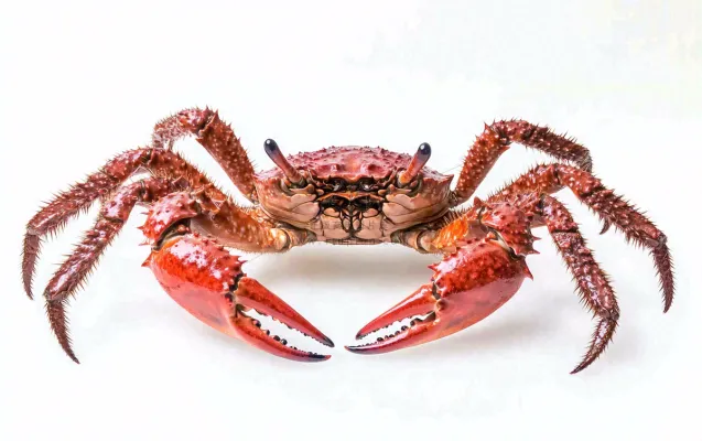 螃蟹海鲜摄影图