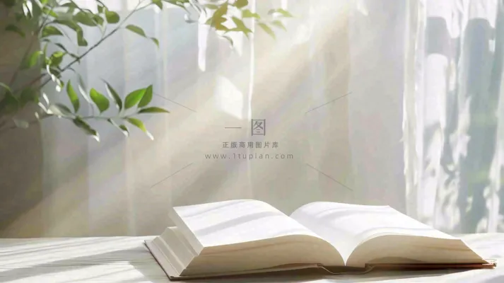 阳光下翻开的书本知识阅读世界读书日摄影图