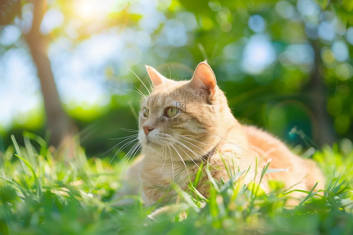 猫咪宠物猫可爱动物摄影图
