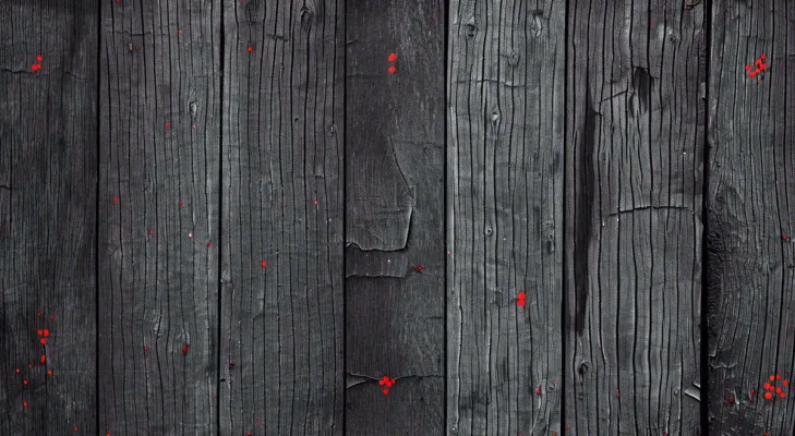 木质桌板材质背景，黑灰色