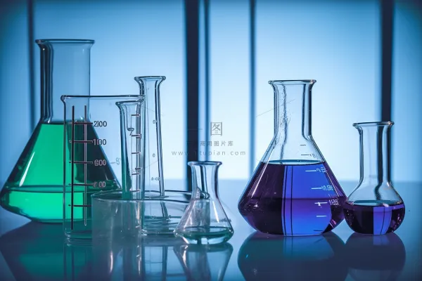 实验器材化学医疗玻璃器皿科学摄影图