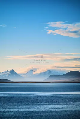 日出朝霞云雾摄影图