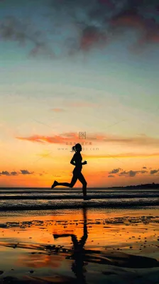 晚安温馨励志摄影图