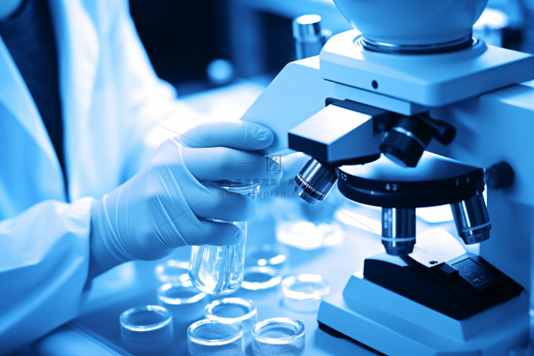 科研人员实验室器材科学医疗摄影图