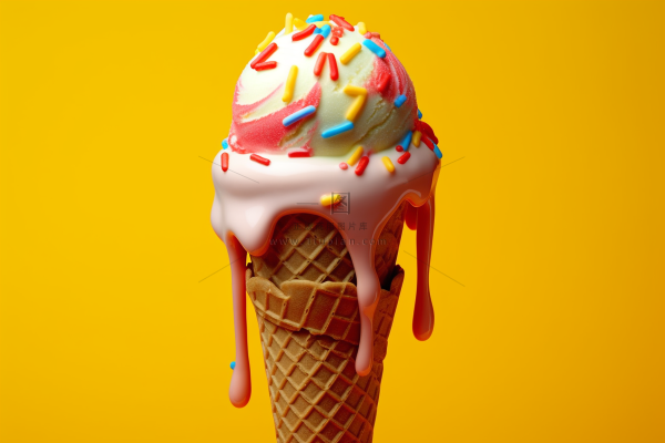 夏日冰淇淋清凉蛋筒甜点摄影图 夏日冰淇淋清凉蛋筒甜点摄影图