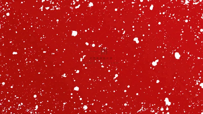 红色白点雪花背景,简约扁平 红色白点雪花背景,简约扁平