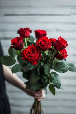 玫瑰花鲜花花朵摄影图